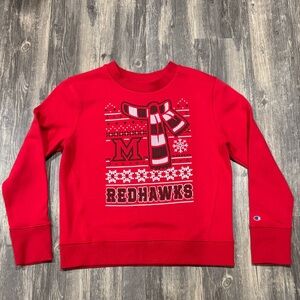 Miami Redhawks “ugly Christmas sweater” sweatshirt